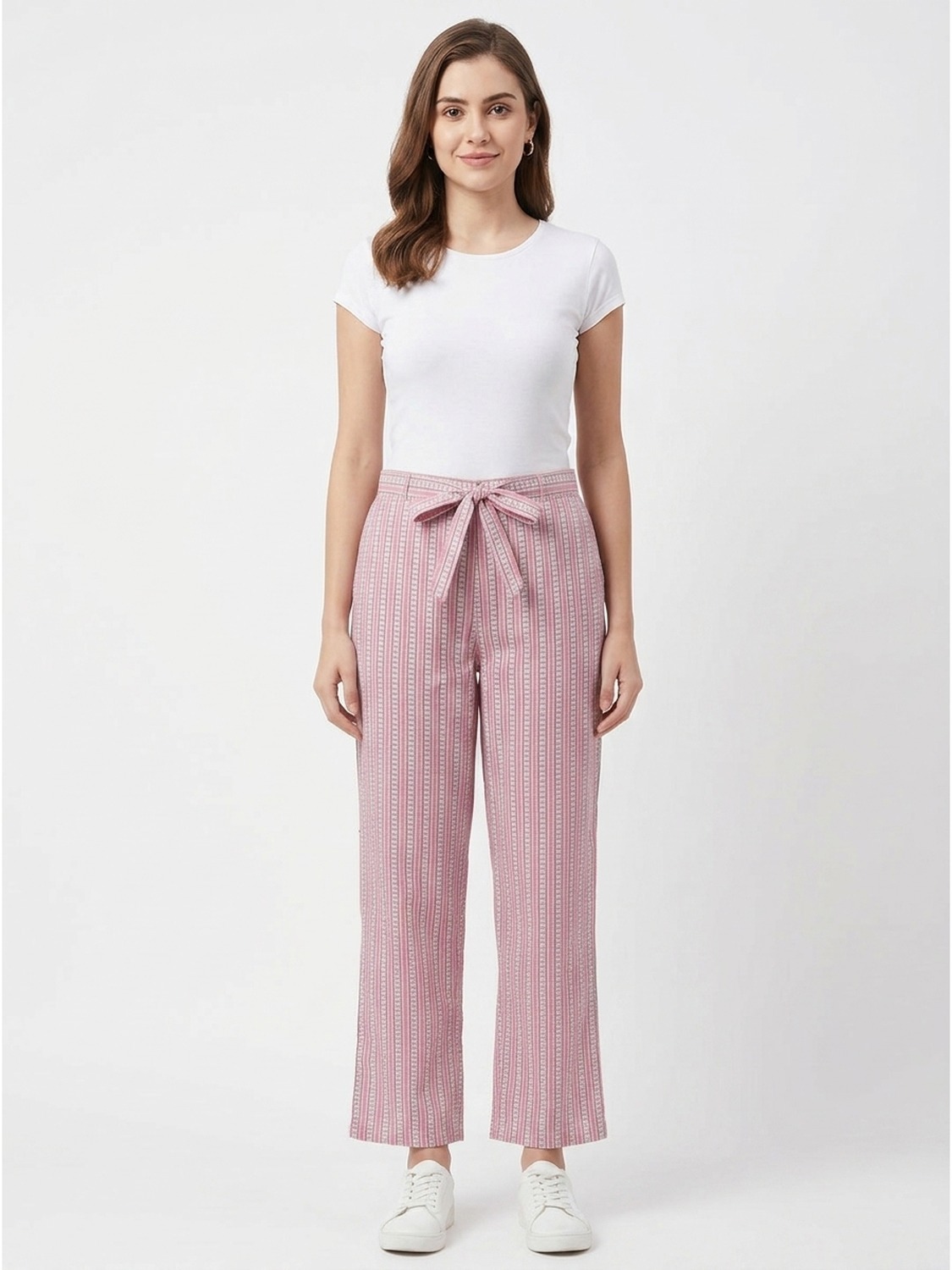 Cotton palazzo trousers