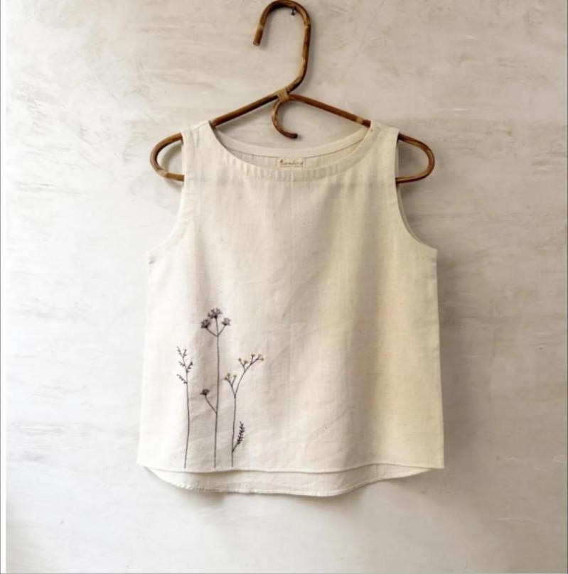 NIM Handspun Organic Cotton Top